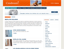 Tablet Screenshot of crodream.com